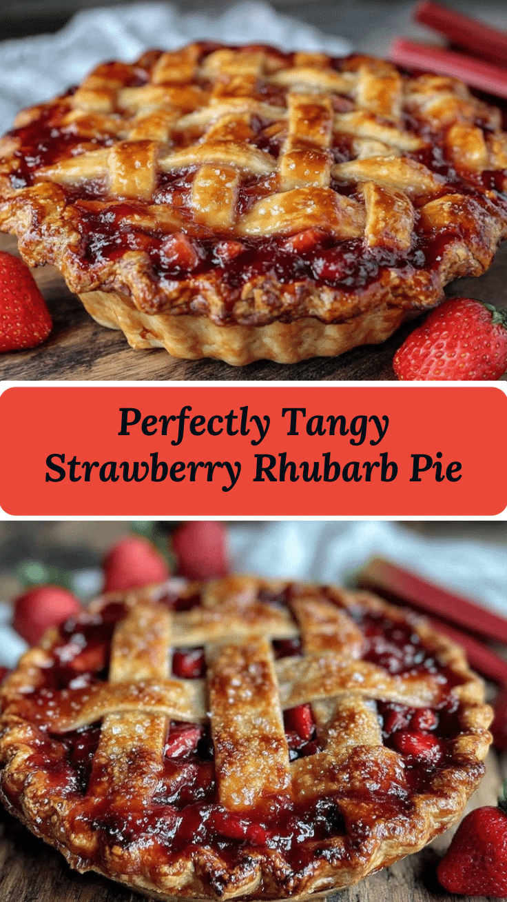 strawberry rhubarb pie recipe