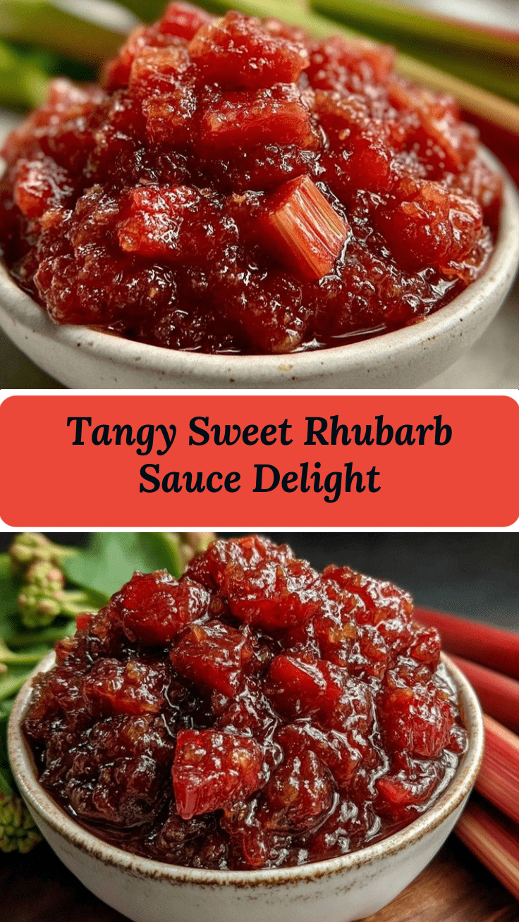 tangy rhubarb sauce recipe recipe