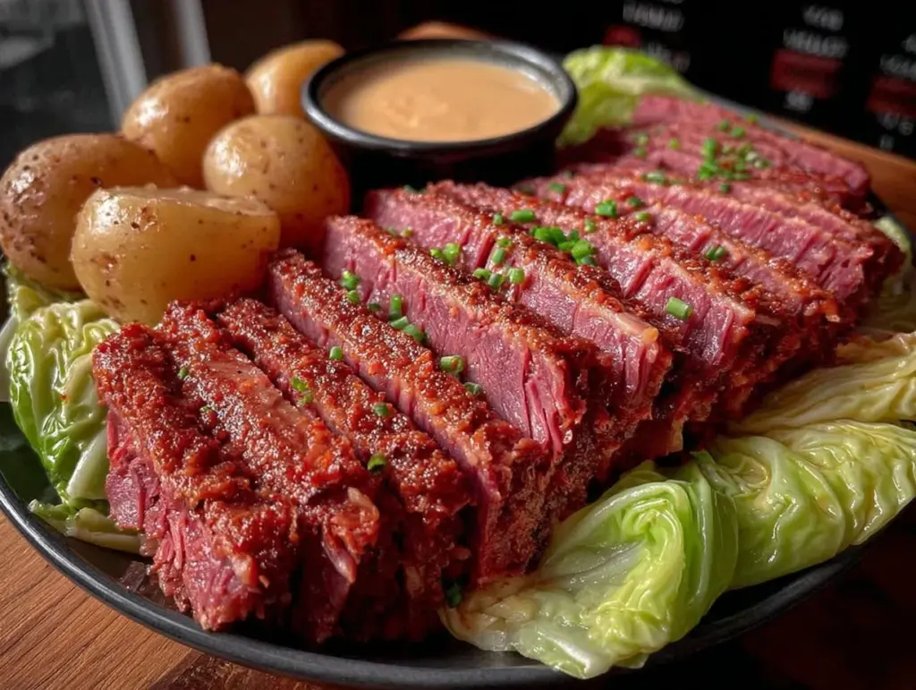 tender classic corned beef and cabbage - featured image
