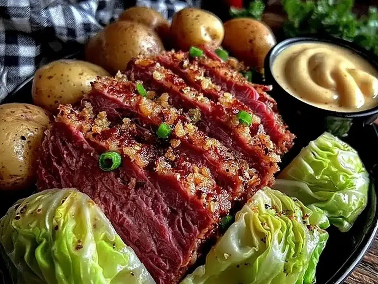 tender classic corned beef and cabbage preparation steps