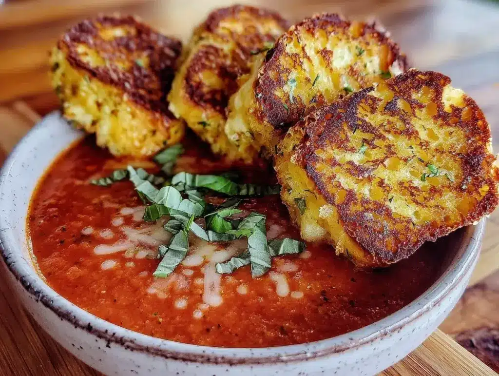 tomato basil soup - featured image