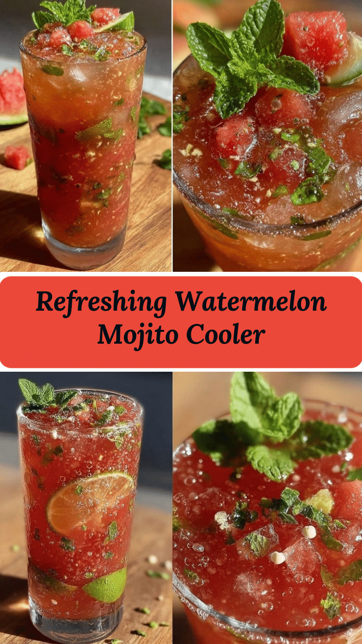 watermelon mojito cooler recipe