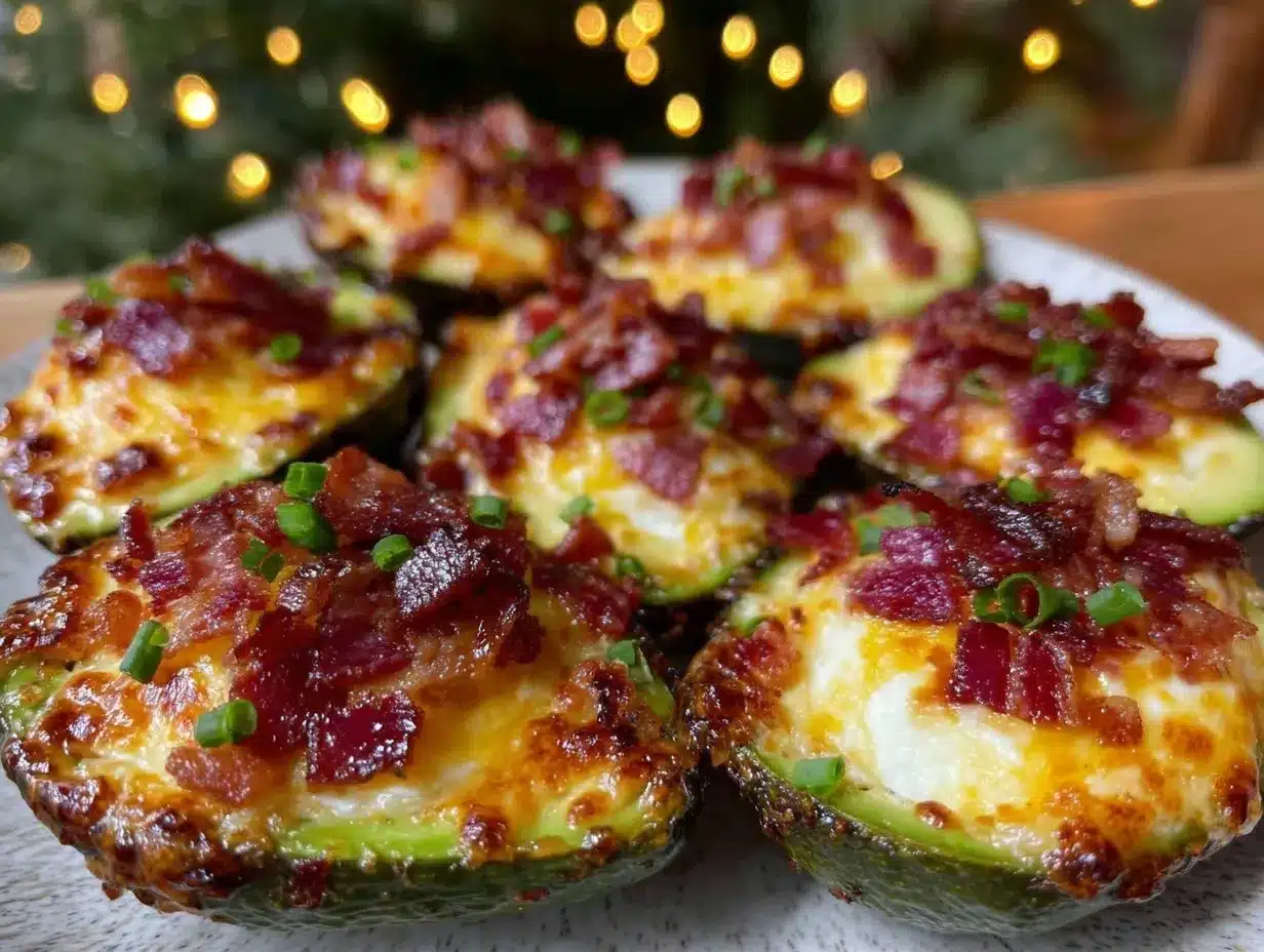 baked avocado cups preparation steps
