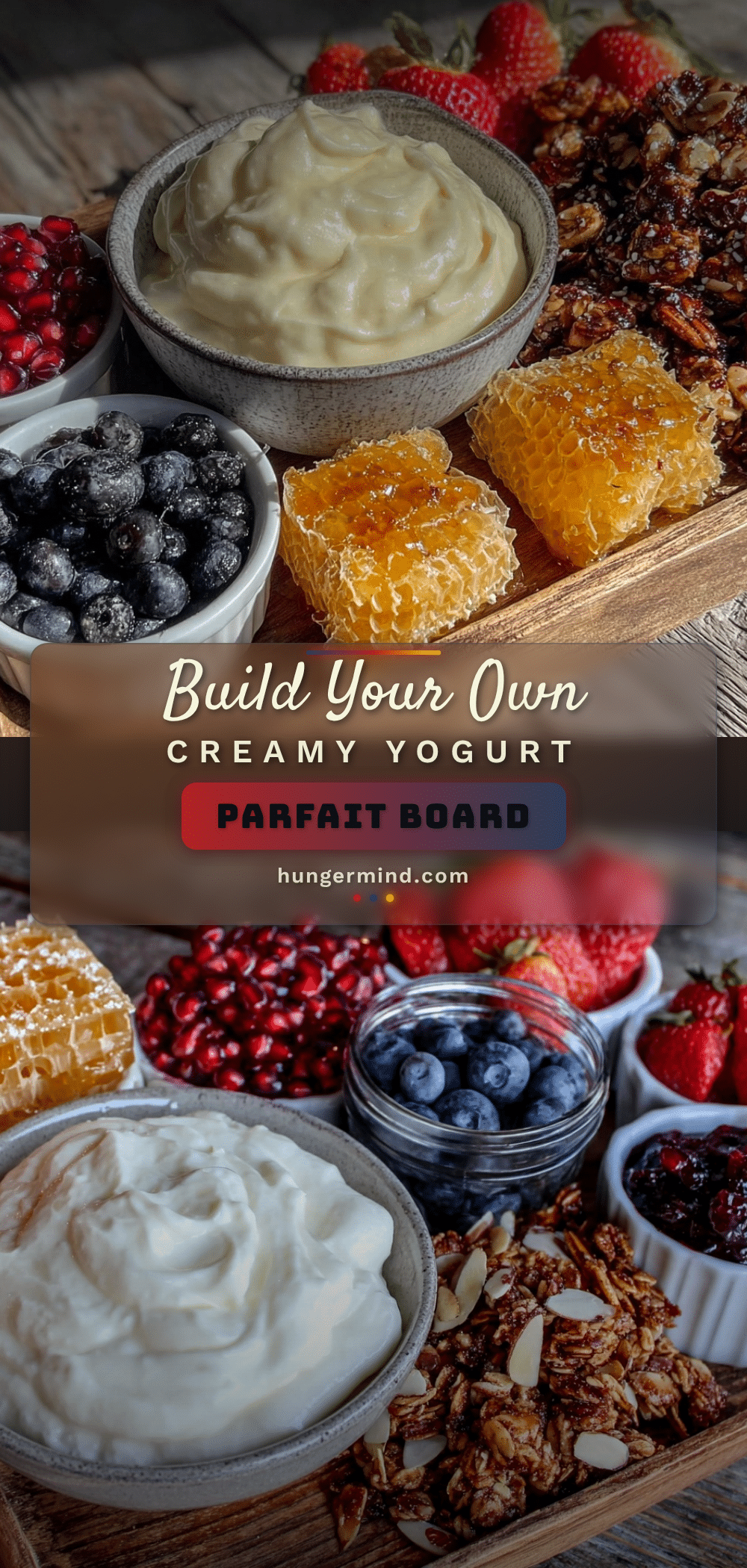 build your own yogurt parfait board recipe