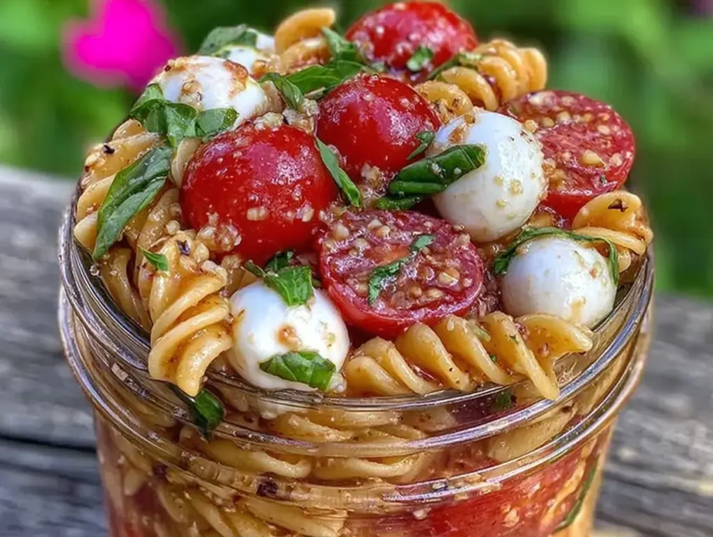 Caprese pasta salad - featured image