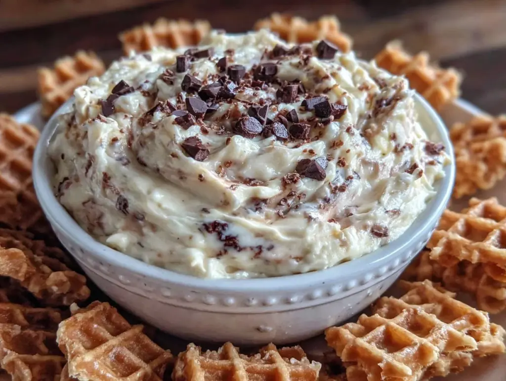 creamy cannoli dip - featured image