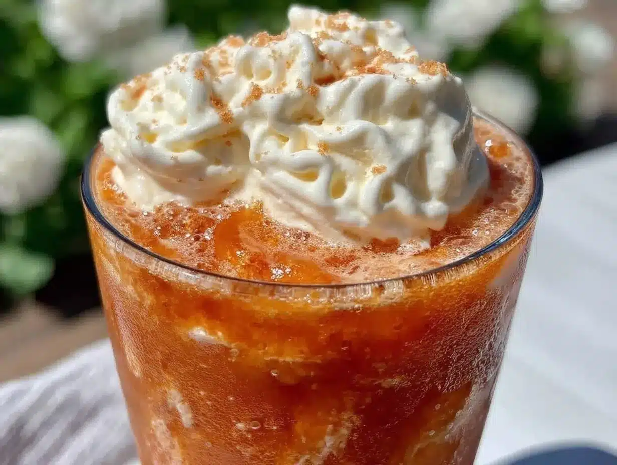Creamy Creamsicle Float preparation steps