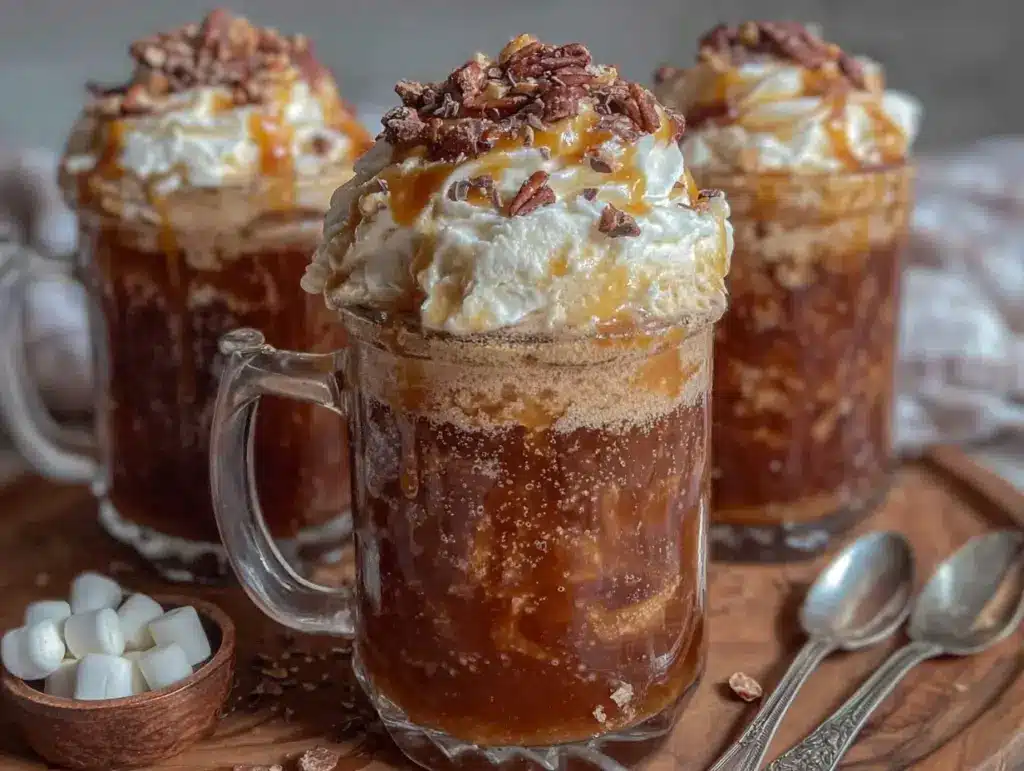 creamy root beer float bar - featured image