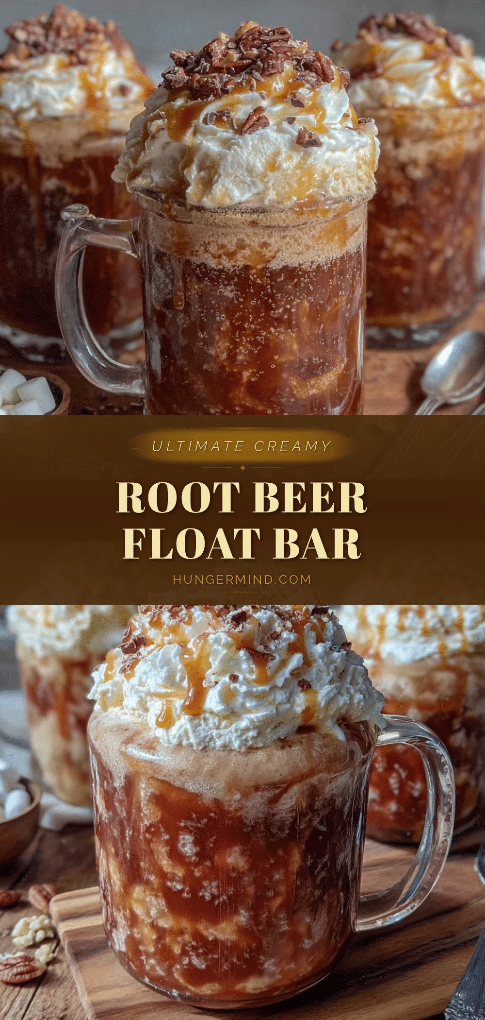 creamy root beer float bar recipe