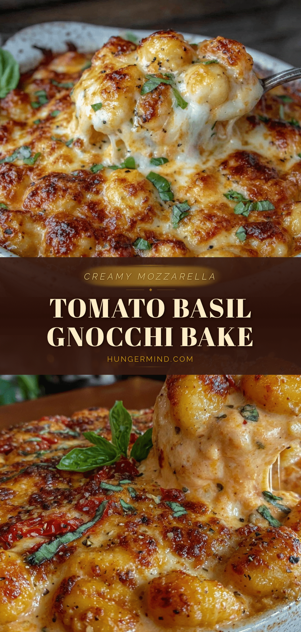 creamy tomato basil gnocchi bake recipe