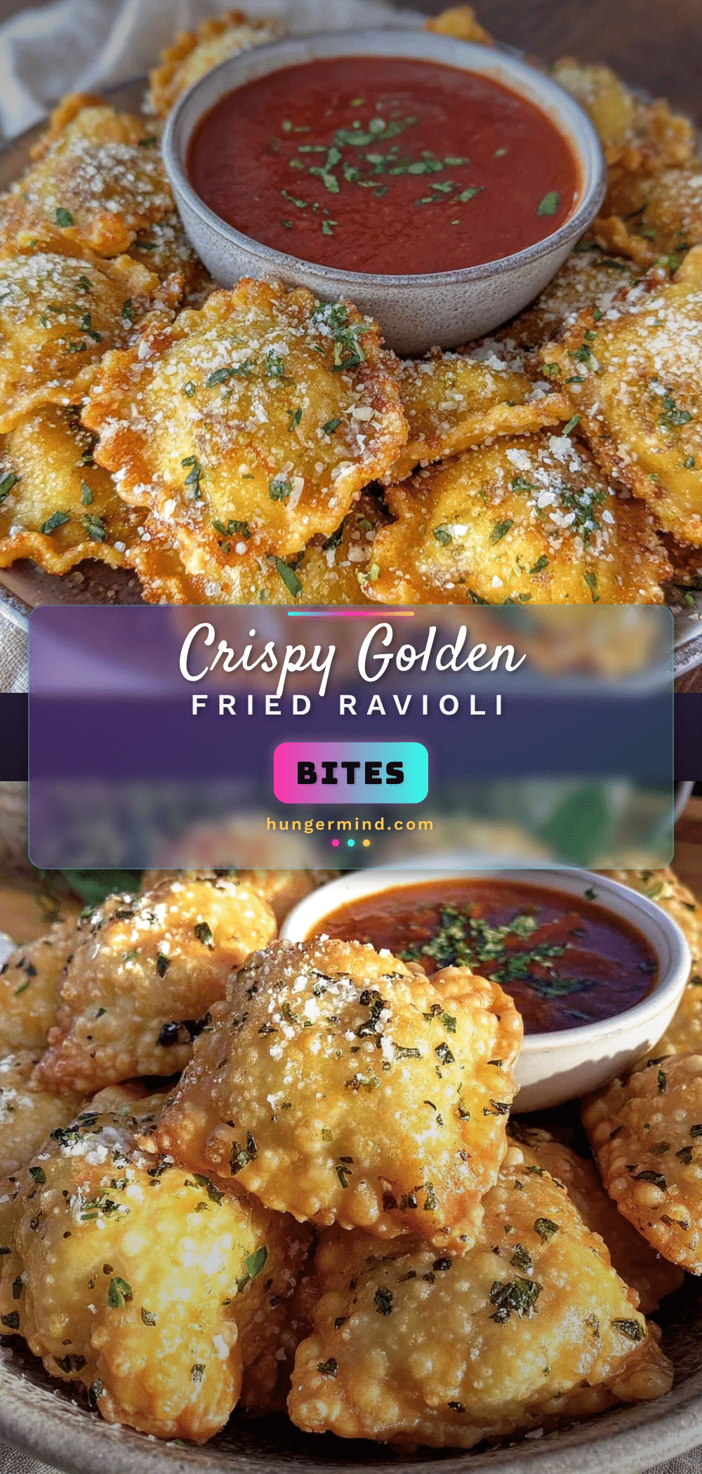 crispy fried ravioli bites recipe
