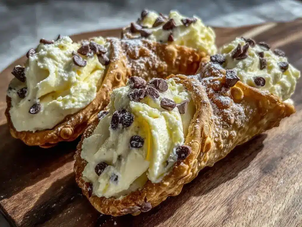 crispy homemade cannoli shells - featured image