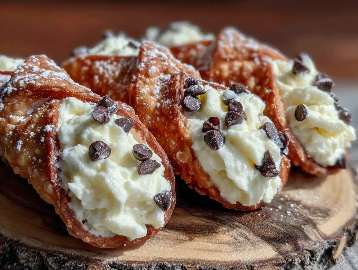 crispy homemade cannoli shells preparation steps
