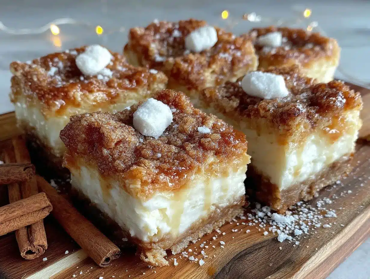 crispy sopapilla cheesecake bars preparation steps