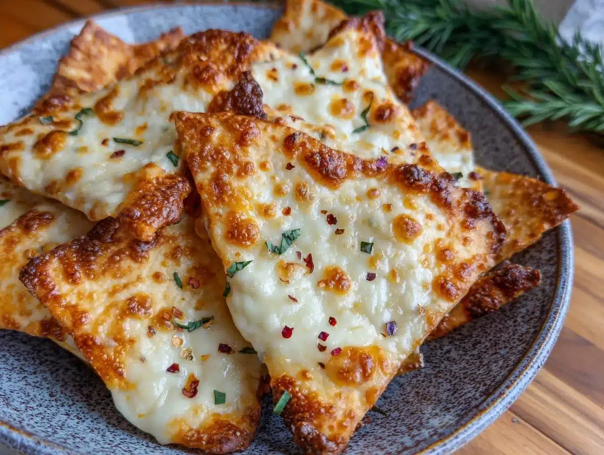 crispy tortilla pizza crisps preparation steps