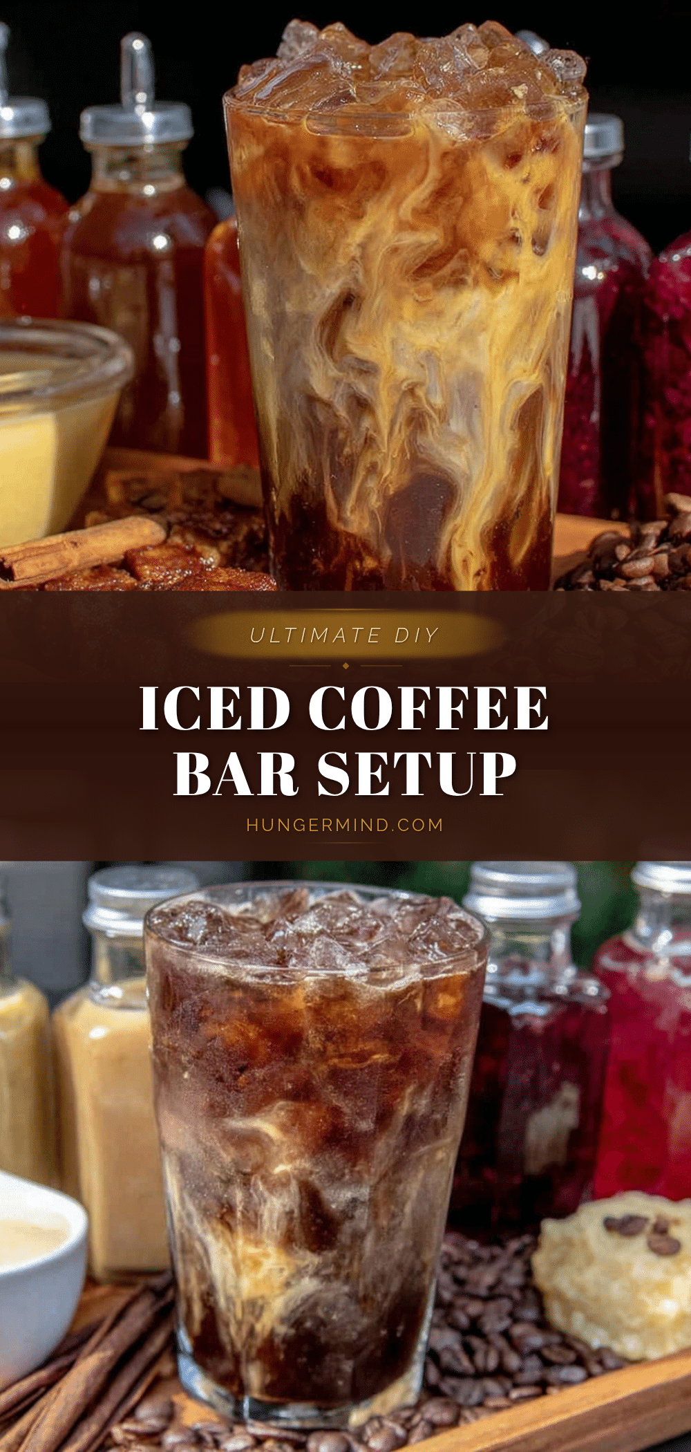 DIY iced coffee bar recipe