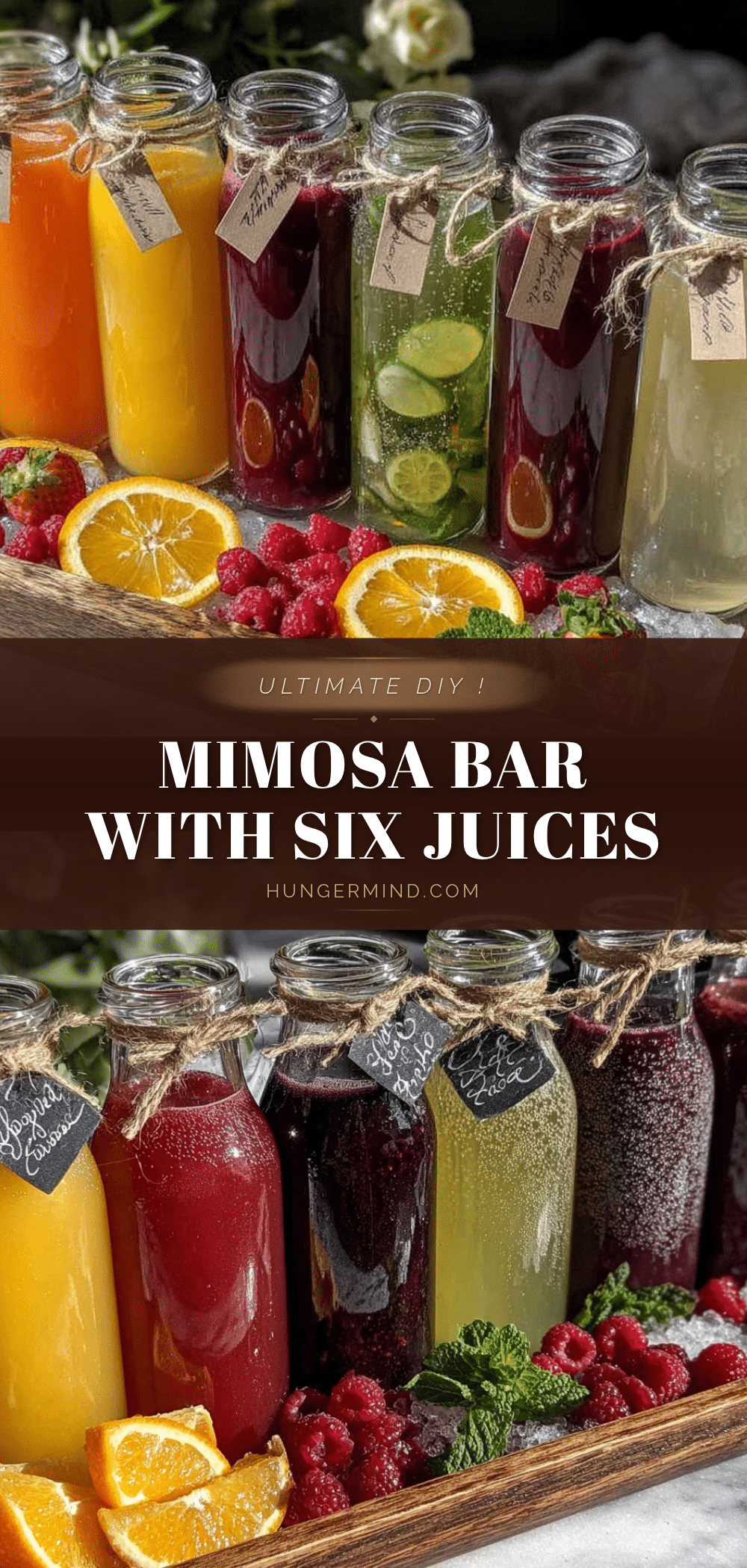 DIY mimosa bar recipe
