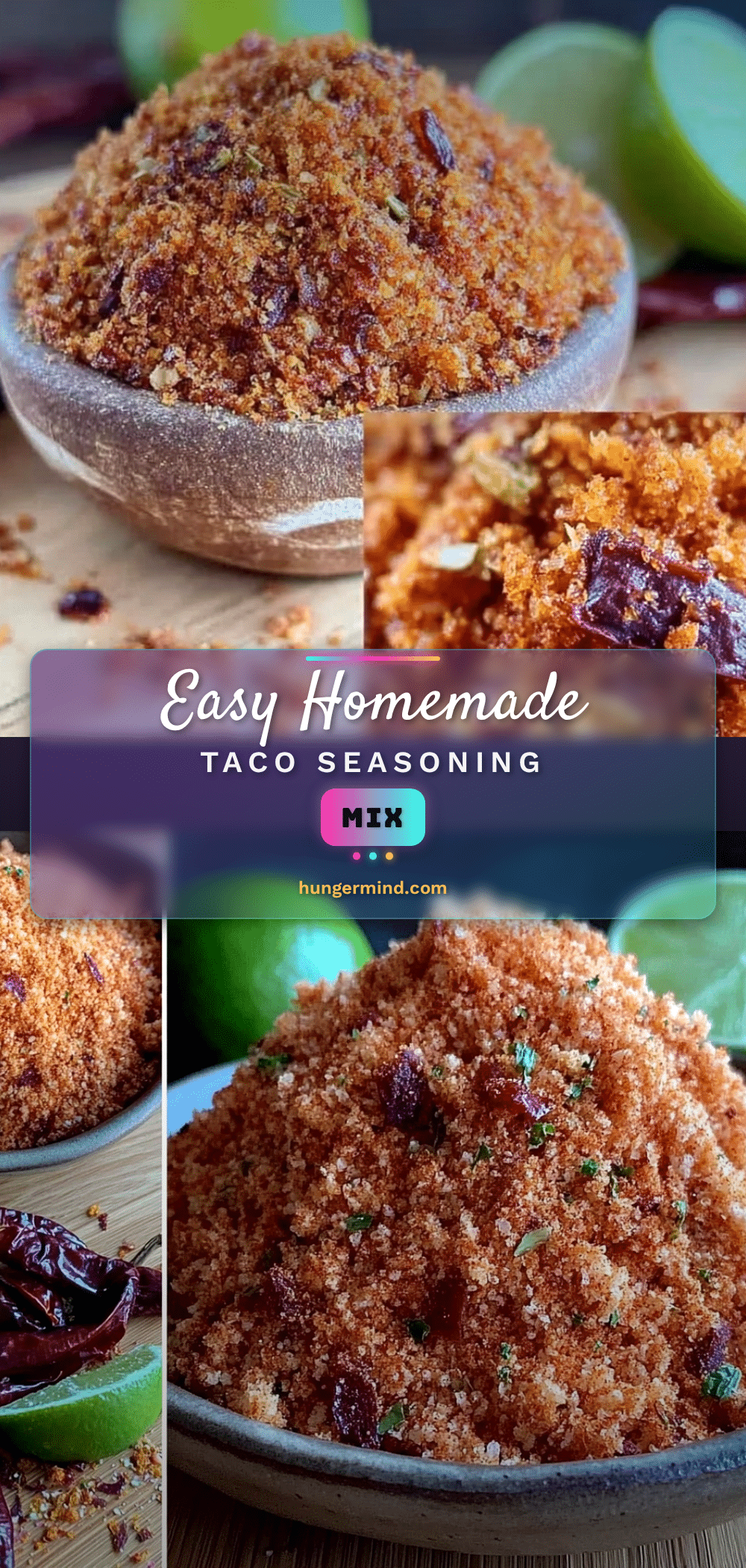 easy homemade taco seasoning mix recipe