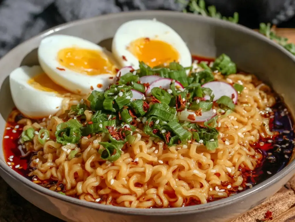 easy no cook ramen upgrade - featured image