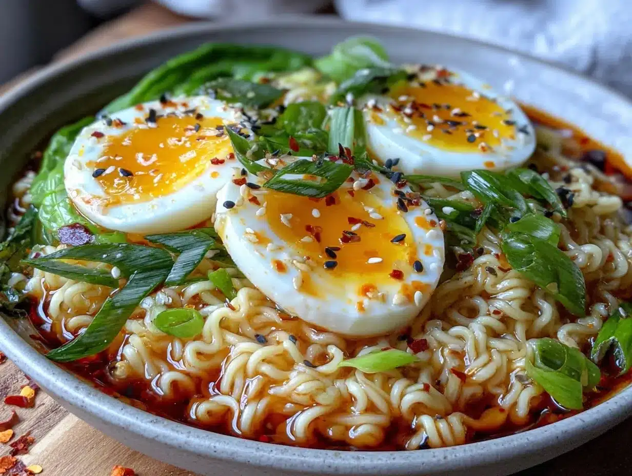 easy no cook ramen upgrade preparation steps