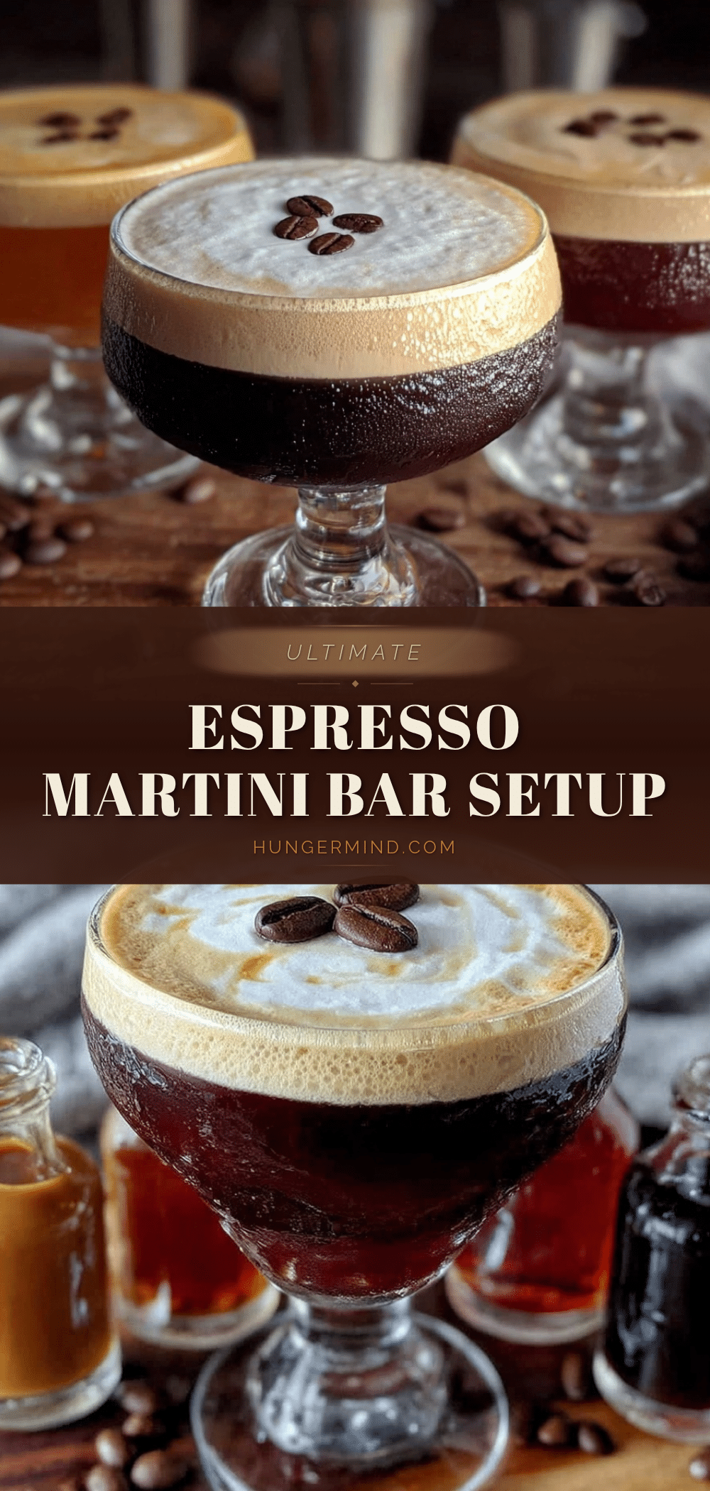 espresso martini bar setup recipe