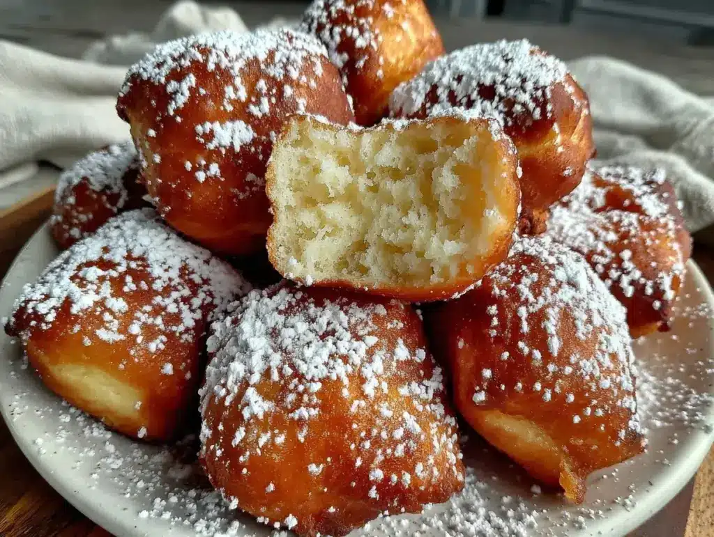 fluffy new orleans-style beignets - featured image