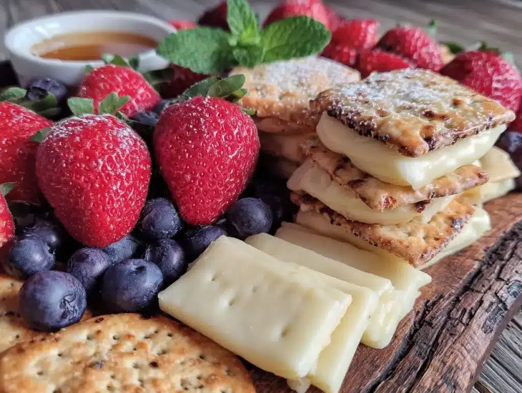 fresh kids after school snack board - featured image