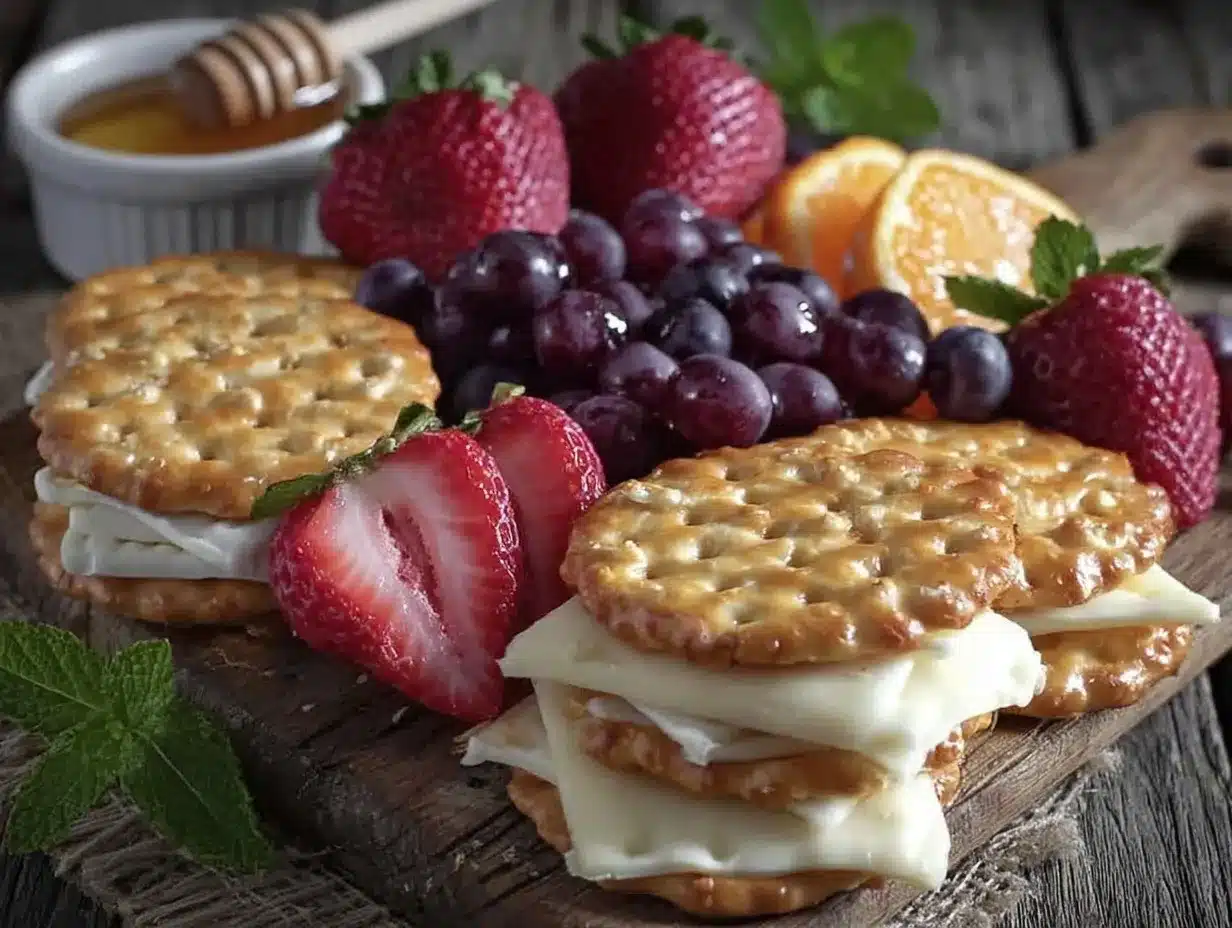 fresh kids after school snack board preparation steps