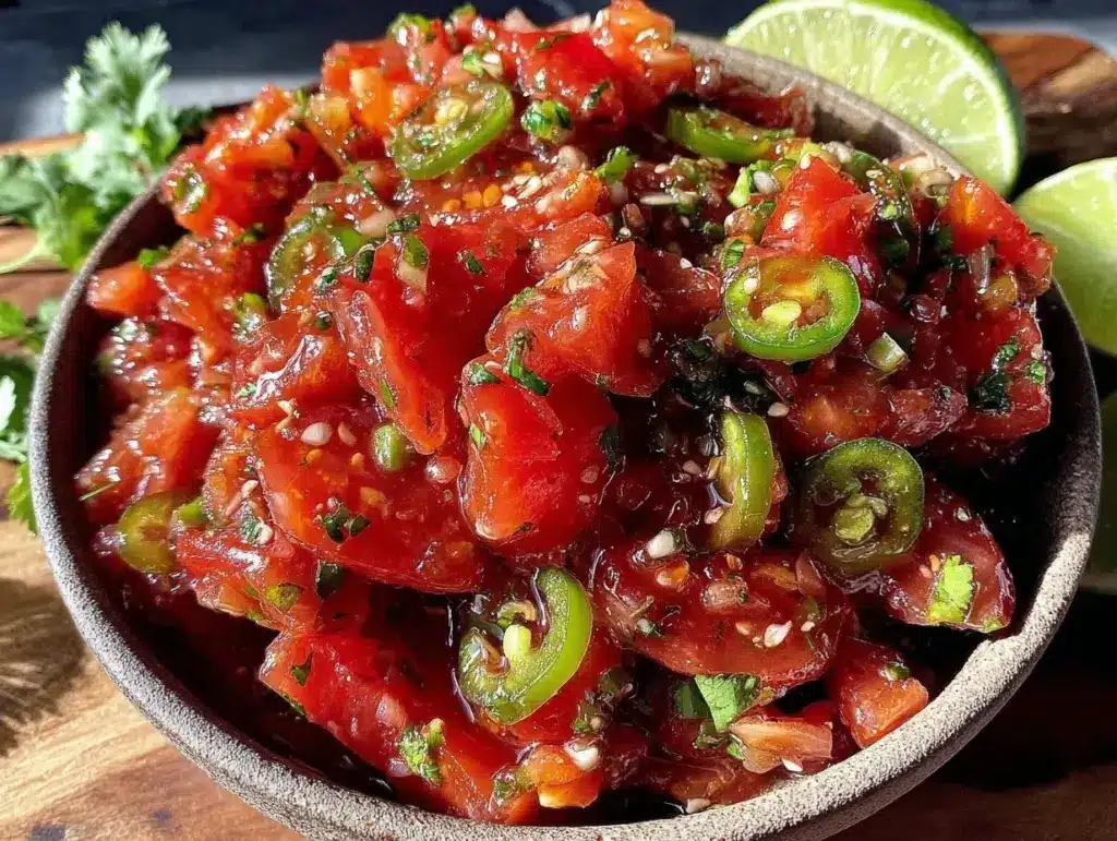 fresh pico de gallo recipe - featured image