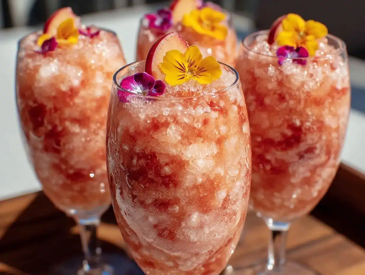 frosé mimosa slushie bar preparation steps