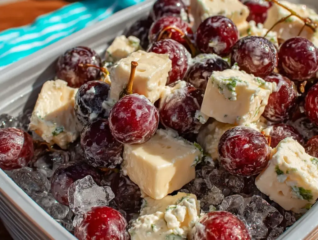 frozen grape and cheese snack pack - featured image