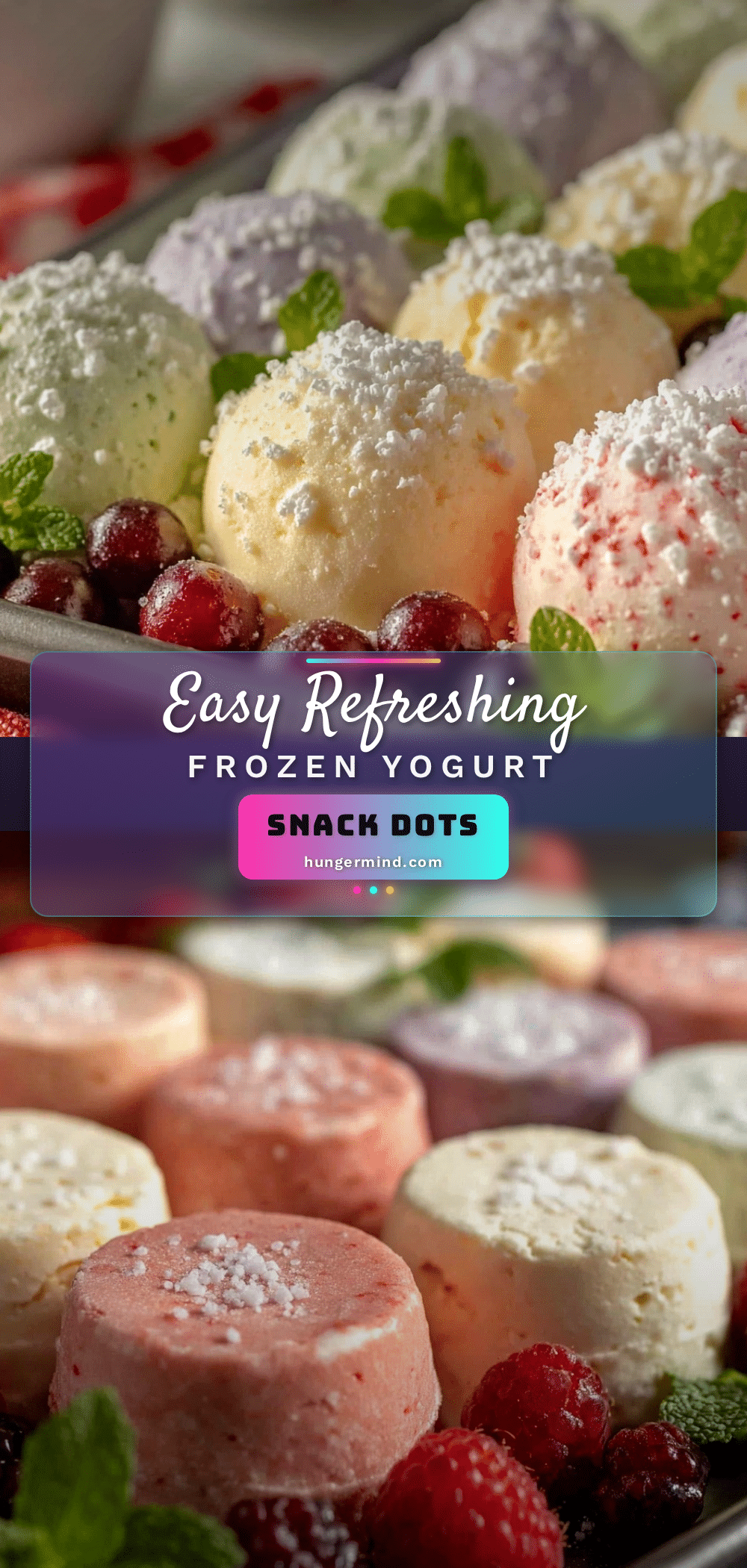 healthy frozen yogurt dots recipe