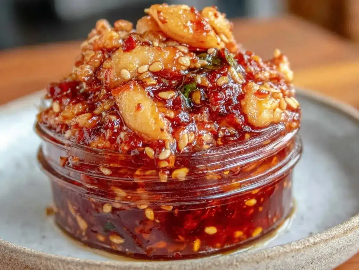 homemade chili crisp oil preparation steps