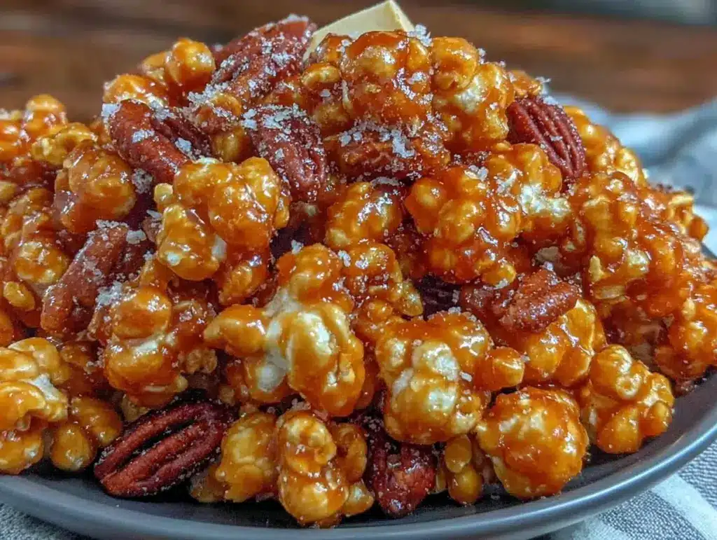 homemade cracker jack recipe - featured image