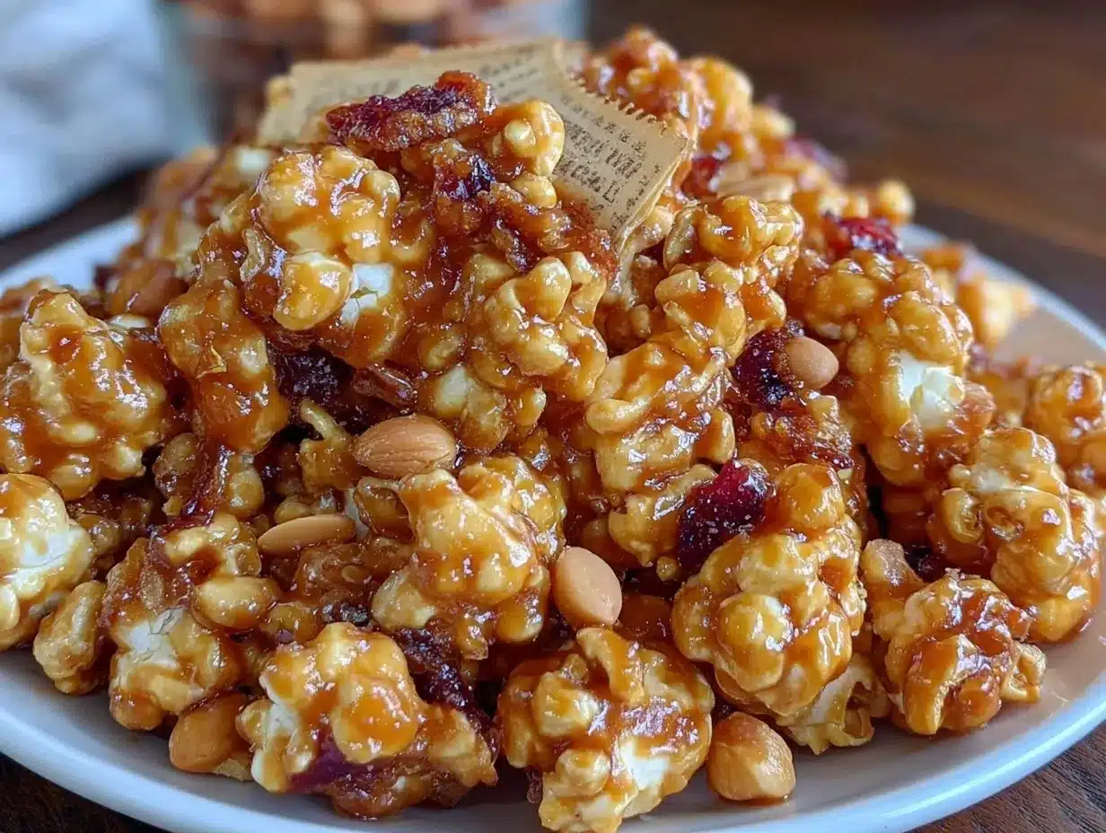 homemade cracker jack recipe preparation steps