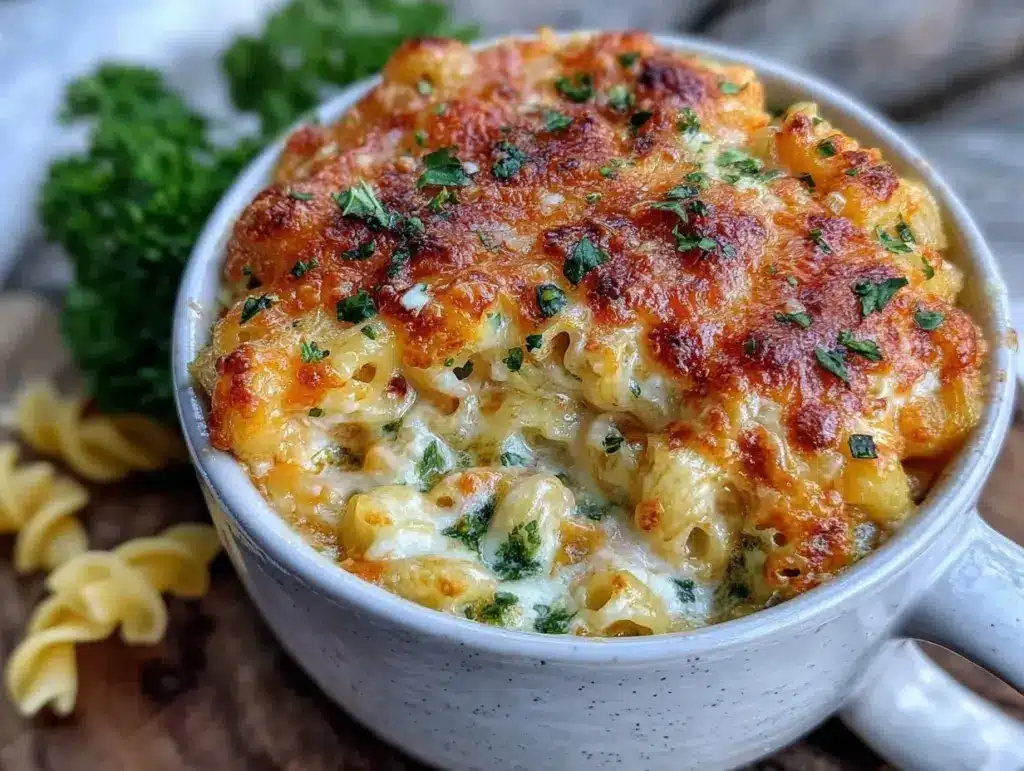 microwave mug mac and cheese - featured image