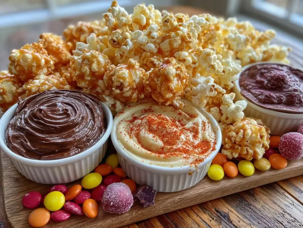 movie night snack board - featured image