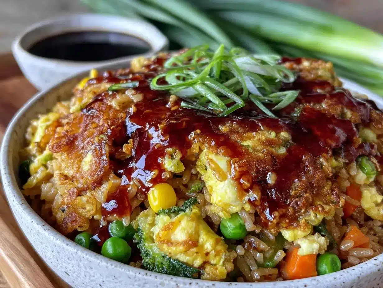 one-dollar fried rice preparation steps