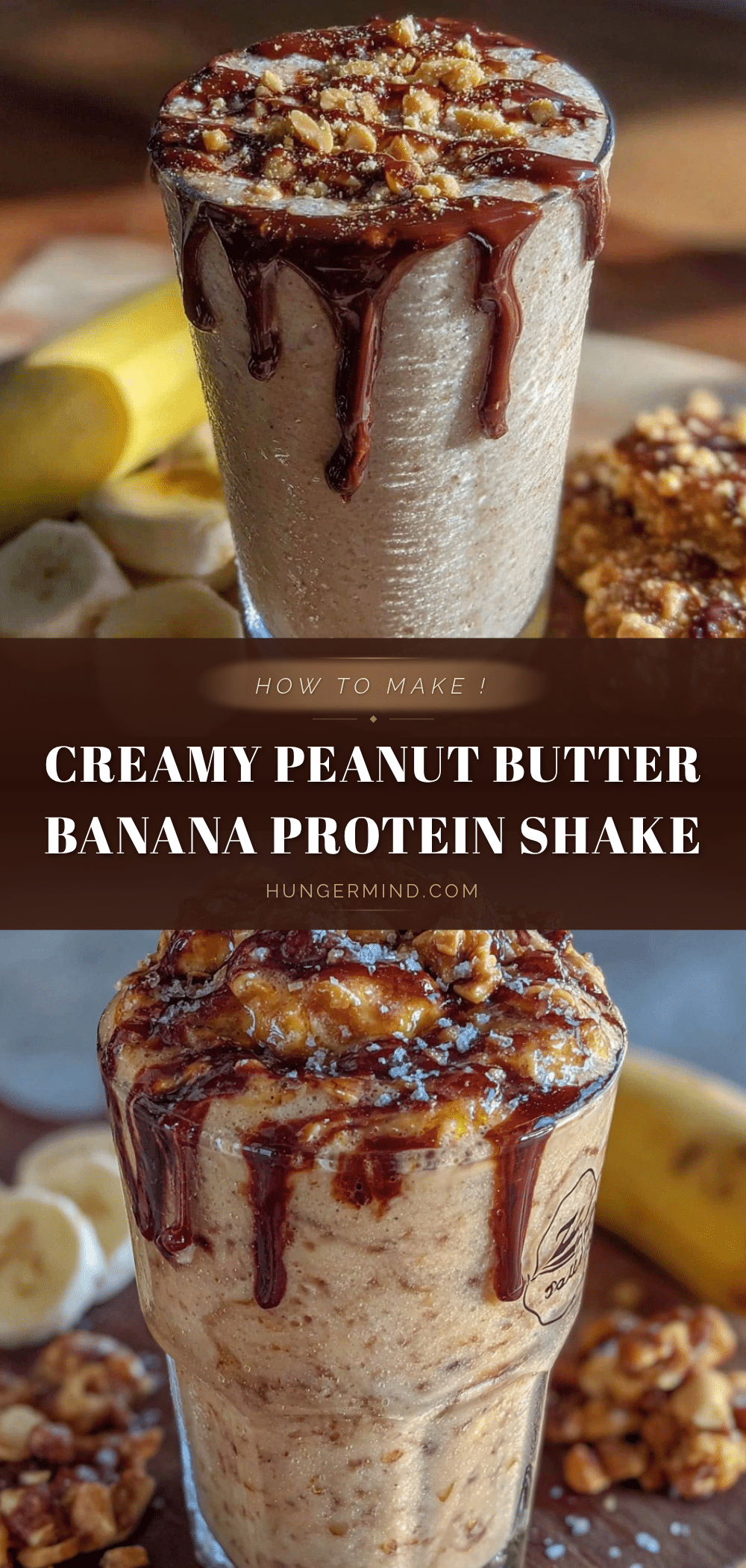 peanut butter banana protein milkshake recipe