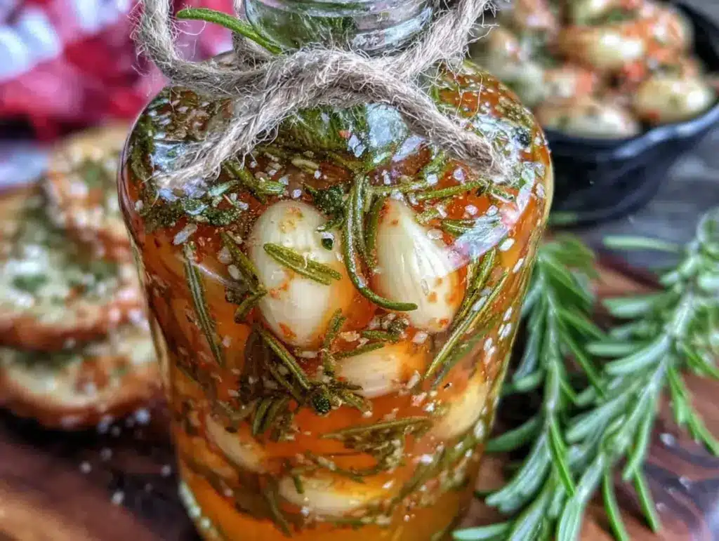rosemary garlic infused olive oil - featured image