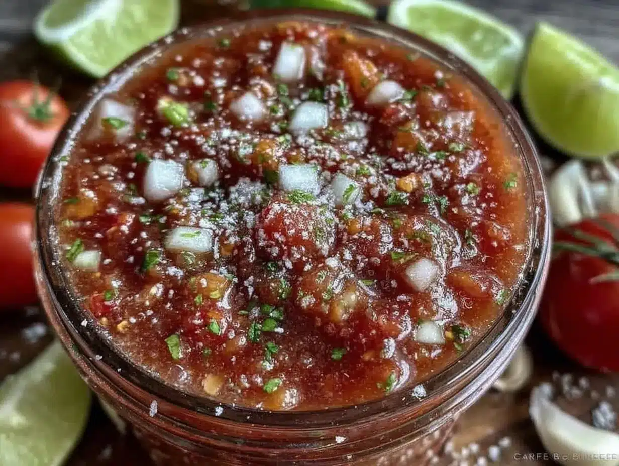 salsa roja recipe preparation steps