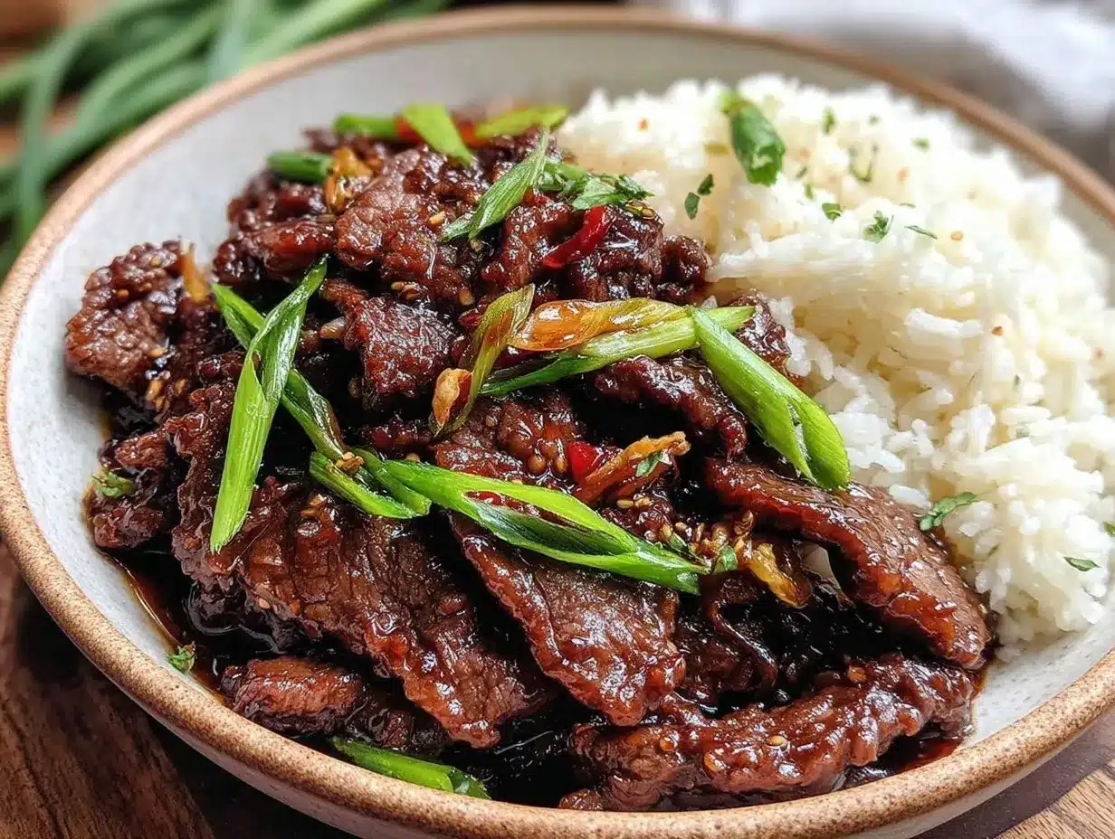 savory mongolian beef recipe preparation steps