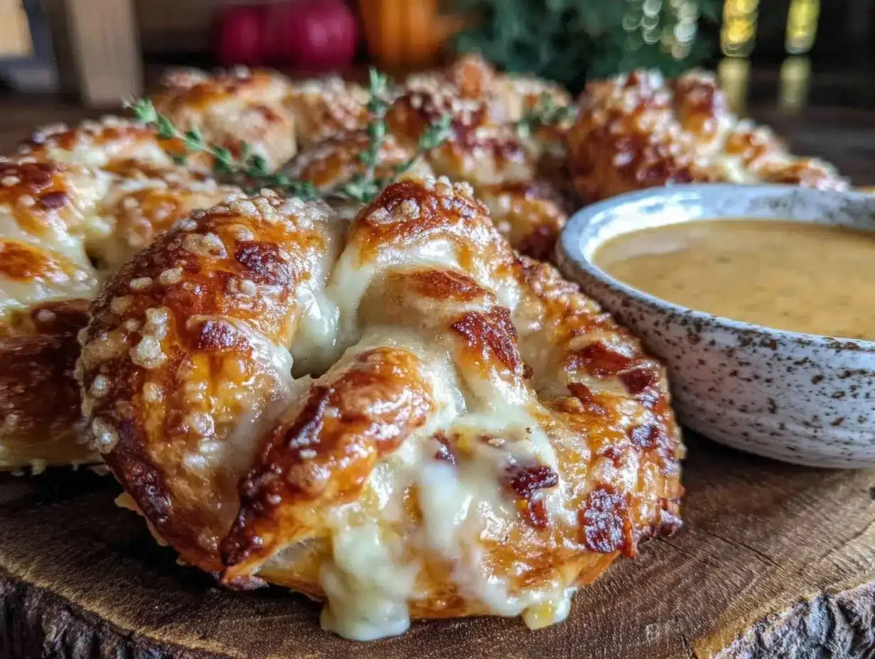 soft homemade beer cheese pretzels preparation steps