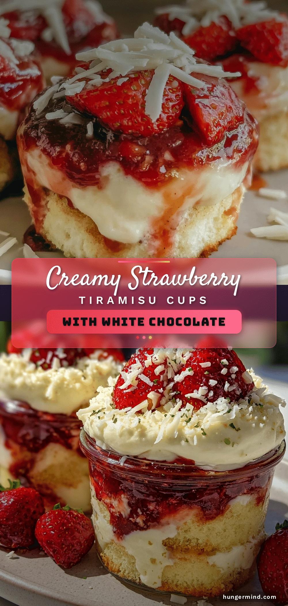 strawberry tiramisu cups recipe