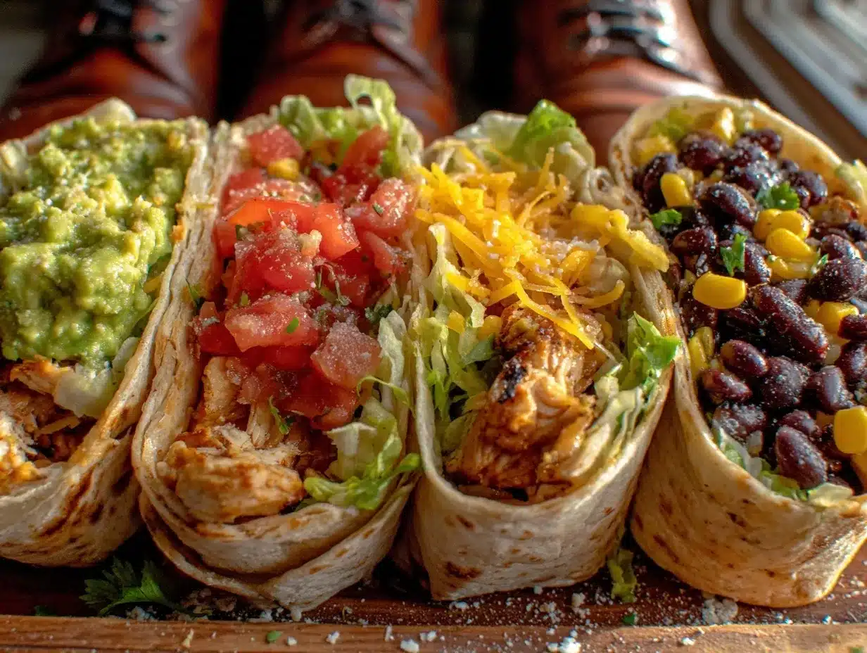 viral tortilla wrap hack preparation steps