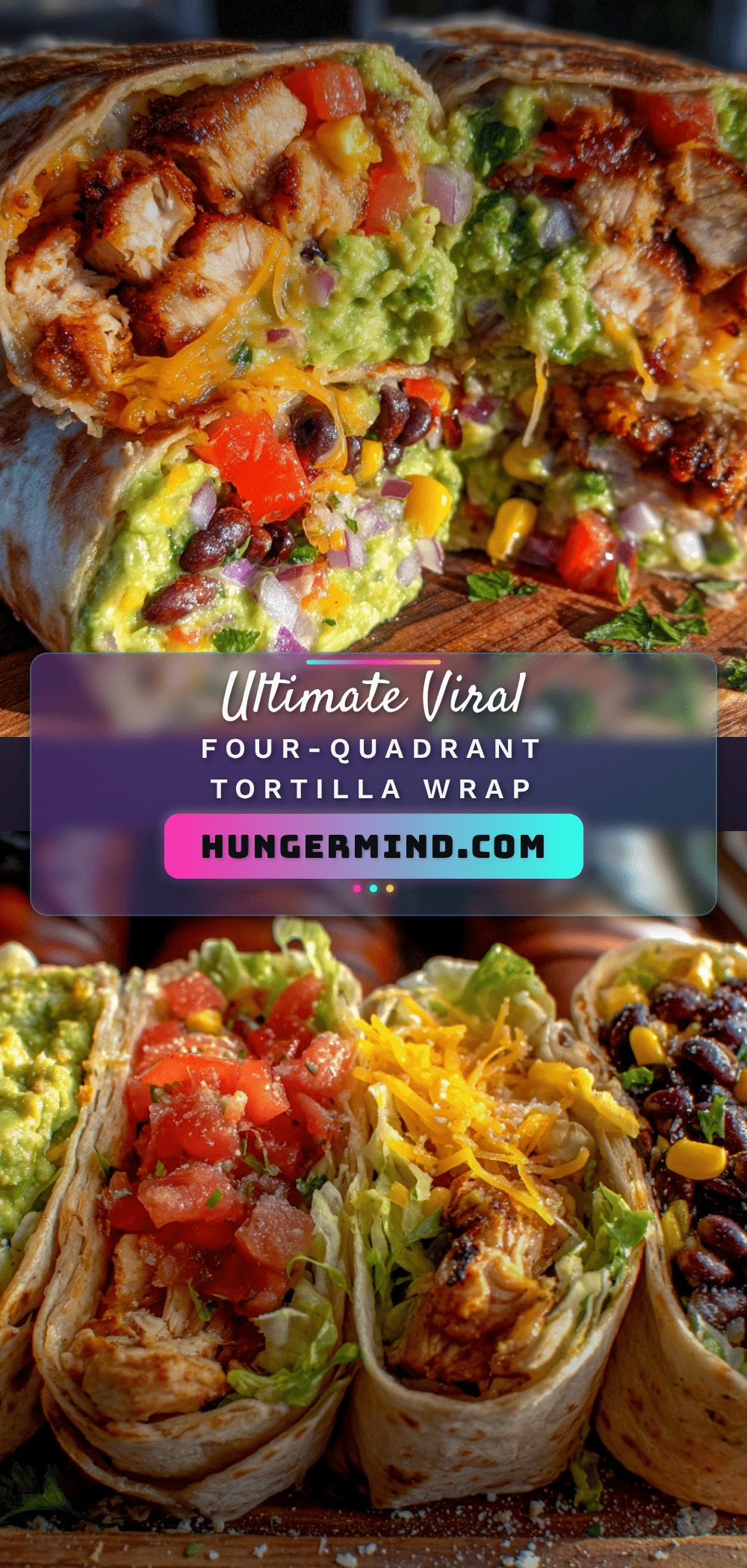 viral tortilla wrap hack recipe