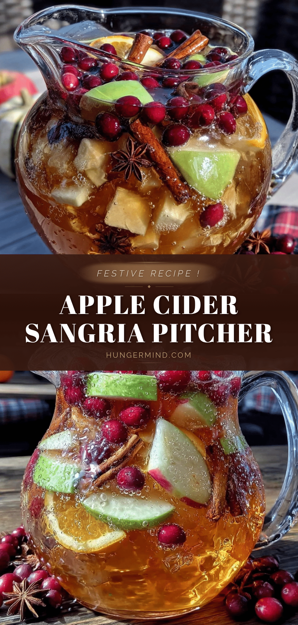 apple cider sangria pitcher recipe