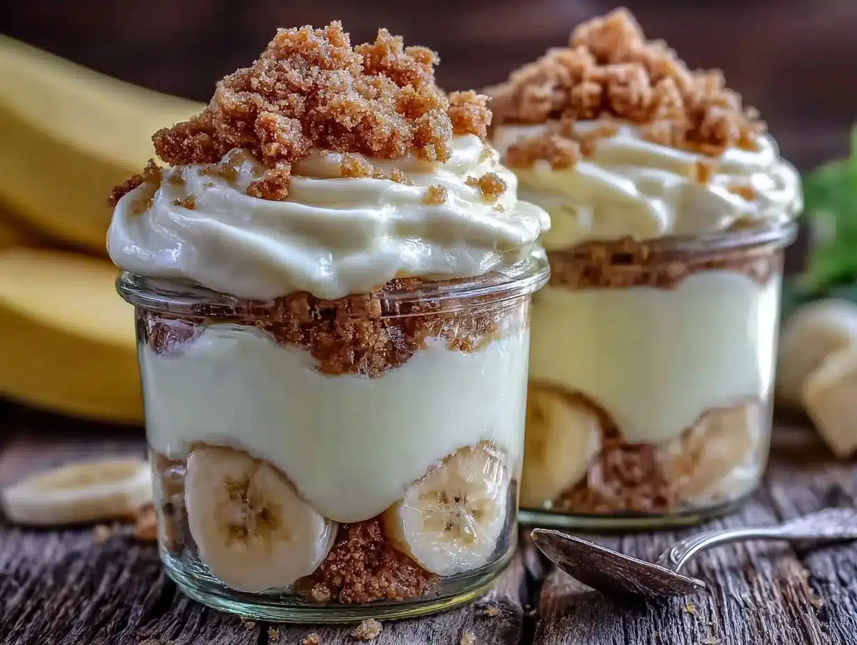 banana pudding overnight oats preparation steps