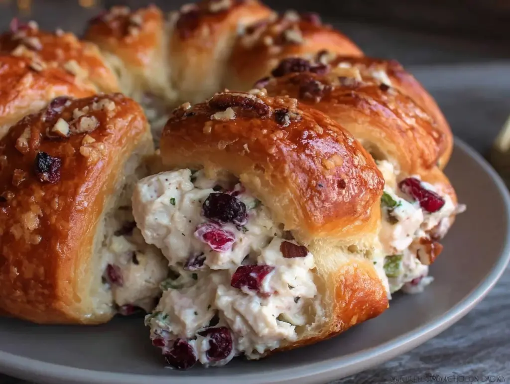 Chicken Salad Crescent Roll Ring - featured image