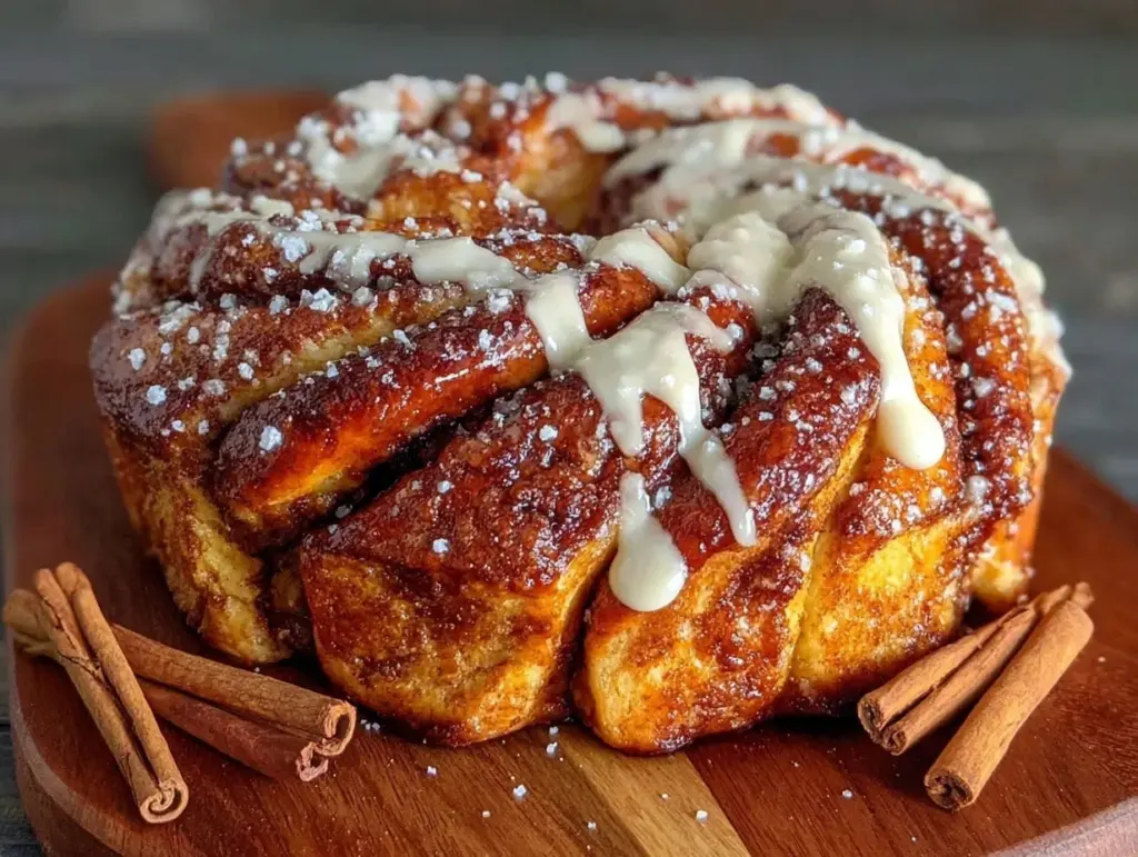 cinnamon roll babka twist bread - featured image